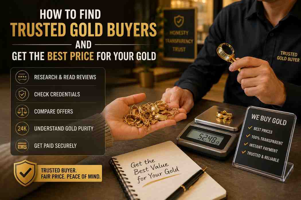How to Find Trusted Gold Buyers and Get the Best Price for Your Gold