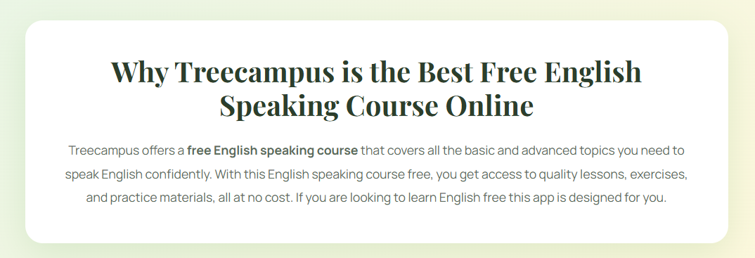 Spoken English Online Free – Complete Guide to Learn English Easily