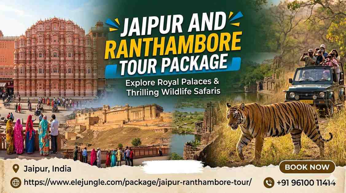Explore Rajasthan: Book Your Perfect Jaipur and Ranthambore Tour Package Now