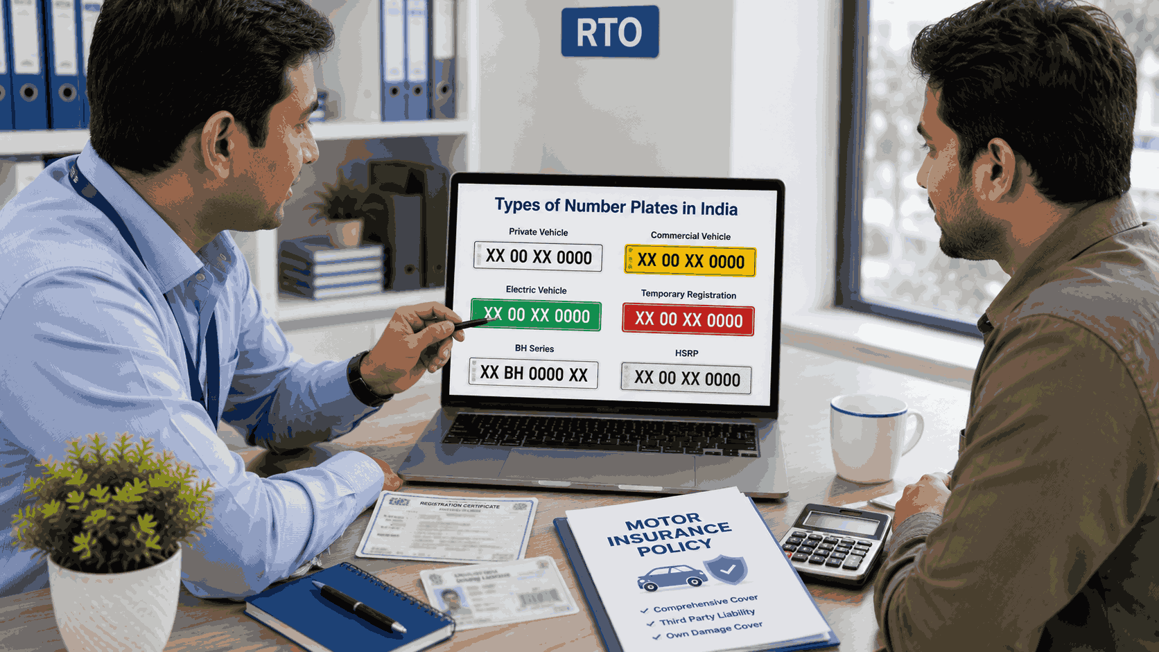 Types of Number Plates in India: Meaning, Rules & Colour Codes