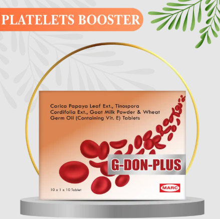 G Don Plus — Ayurvedic Tablet for Typhoid Fever Treatment & Viral Fever Recovery India