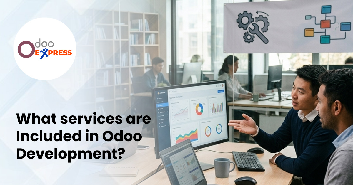 What services are included in Odoo development? 