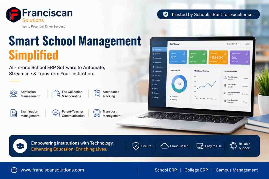 Smart School Management Simplified with ERP Technology