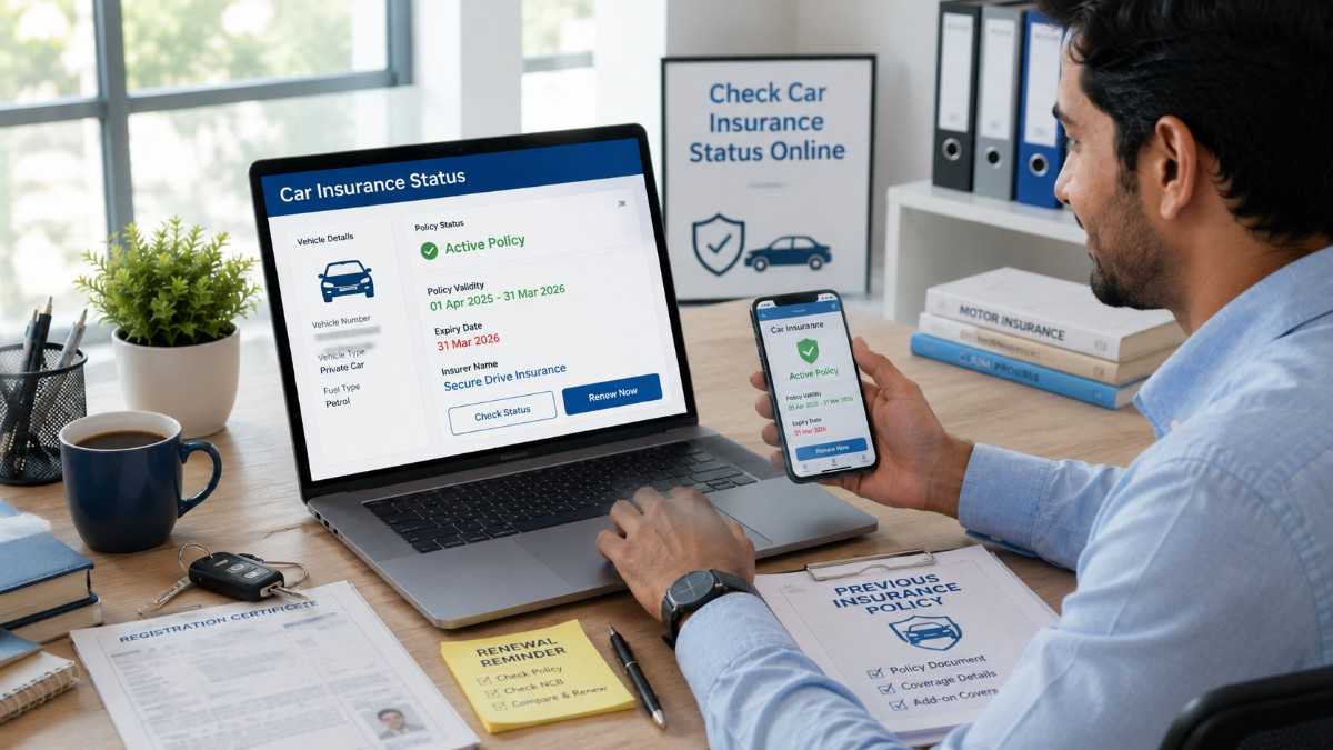 How to Check Car Insurance Status Online by Vehicle Number
