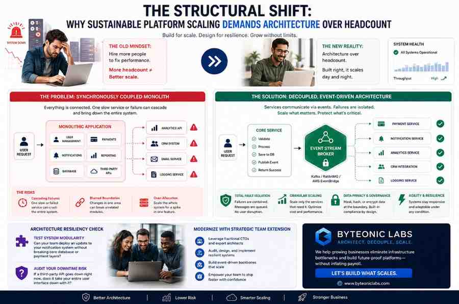 The Structural Shift: Why Sustainable Platform Scaling Demands Architecture Over Headcount