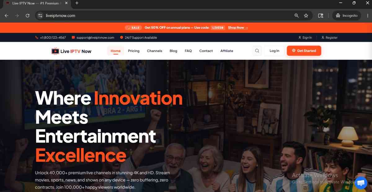 Best IPTV 2026 – Stable Streaming with a 36-Hour Free Trial