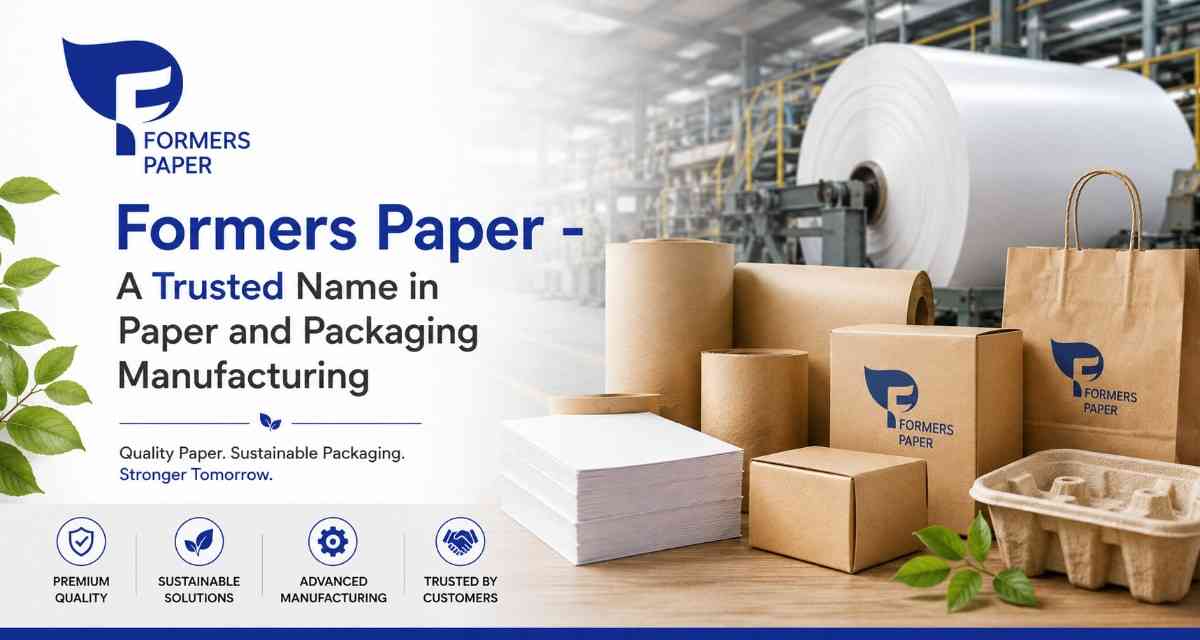 Formers Paper -  A Trusted Name in Paper and Packaging Manufacturing