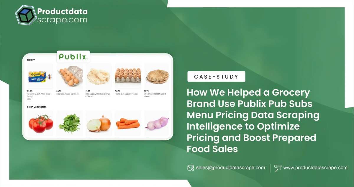 Publix Pub Subs Menu Pricing Data Scraping Intelligence