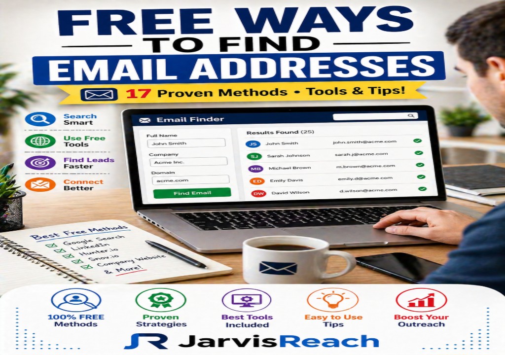 Find Email Address: Best Email Finder, Email Lookup & Reverse Email Search Methods (2026 Guide)