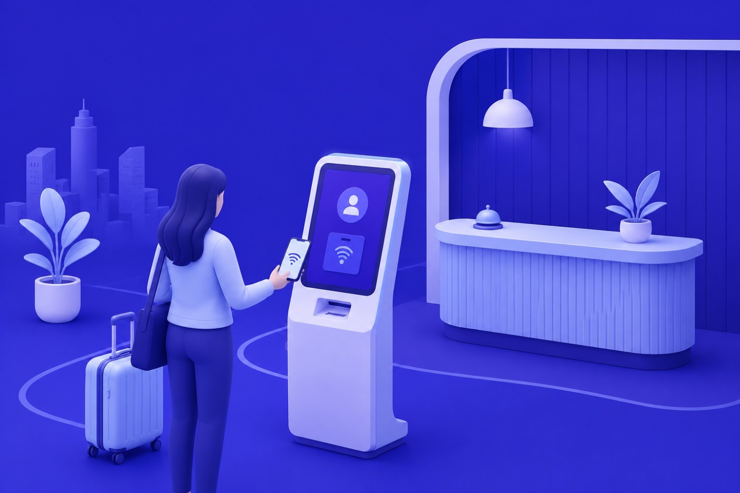 The Future of Hospitality with Contactless Hotel Check-In  