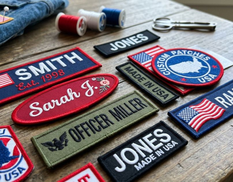 Custom Patches for Uniforms, Fashion, and Business Branding