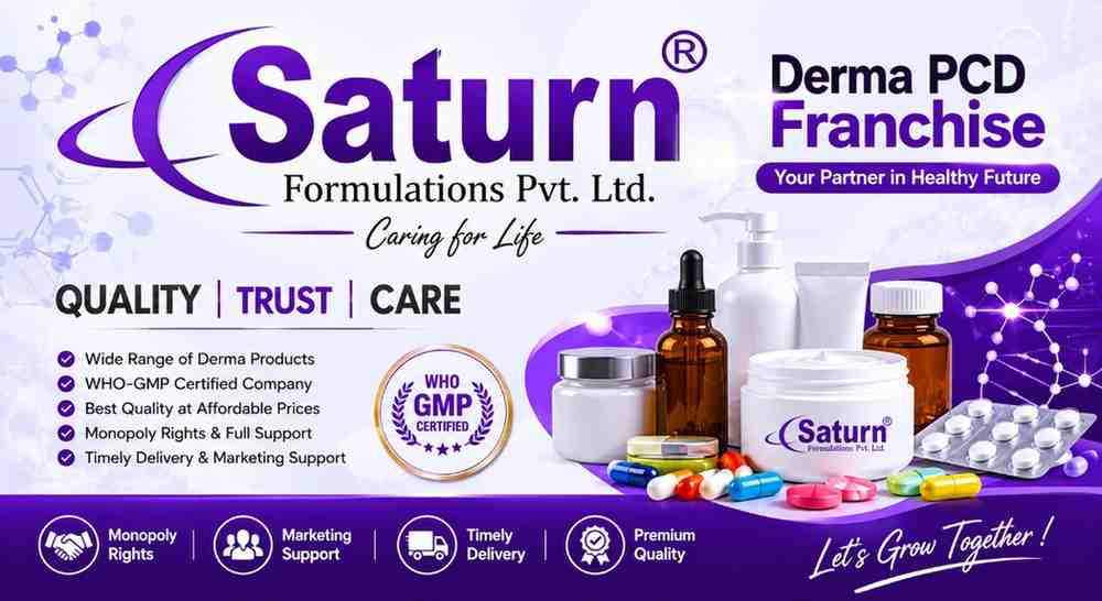 Derma PCD Franchise | Saturn Formulations