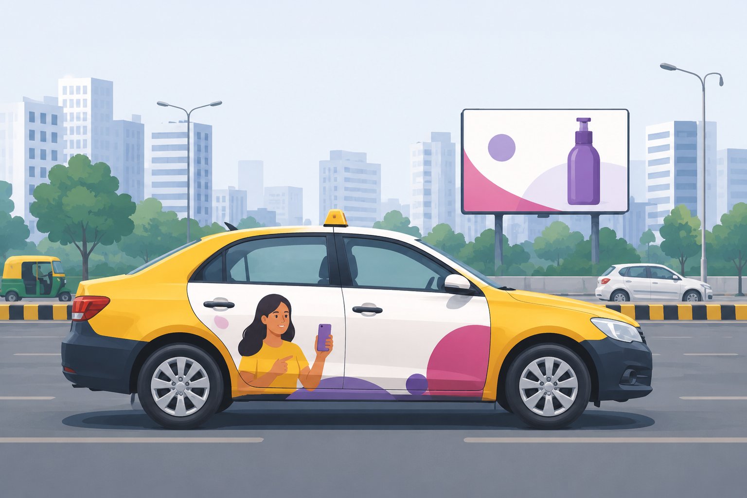 How Brands Use Cab Advertising for City-Wide Awareness Campaigns