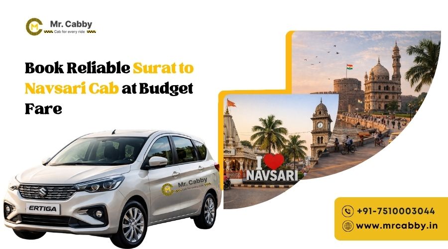 Book Reliable Surat to Navsari Cab at Budget Fare