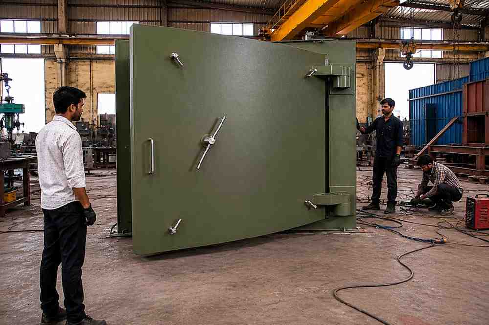 High Security Blast Proof Doors for Refineries