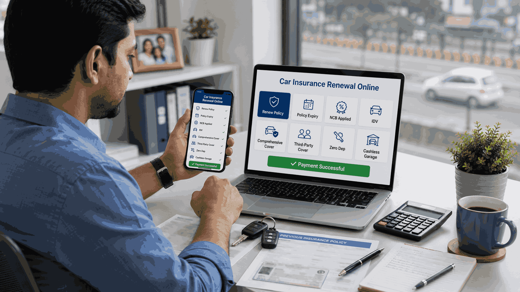 Car Insurance Renewal Online: Renew Car Insurance Easily & Save More