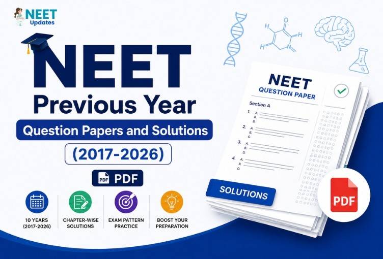 NEET UG Previous Year Question Papers PDF Download With Solutions
