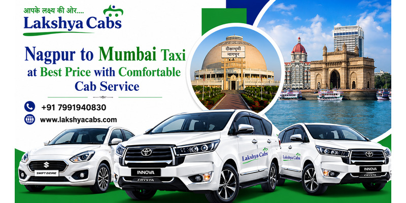 Book Nagpur to Mumbai Taxi for Smooth Road Trips