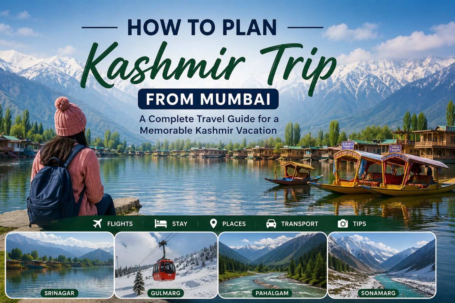 How to Plan Kashmir Trip From Mumbai