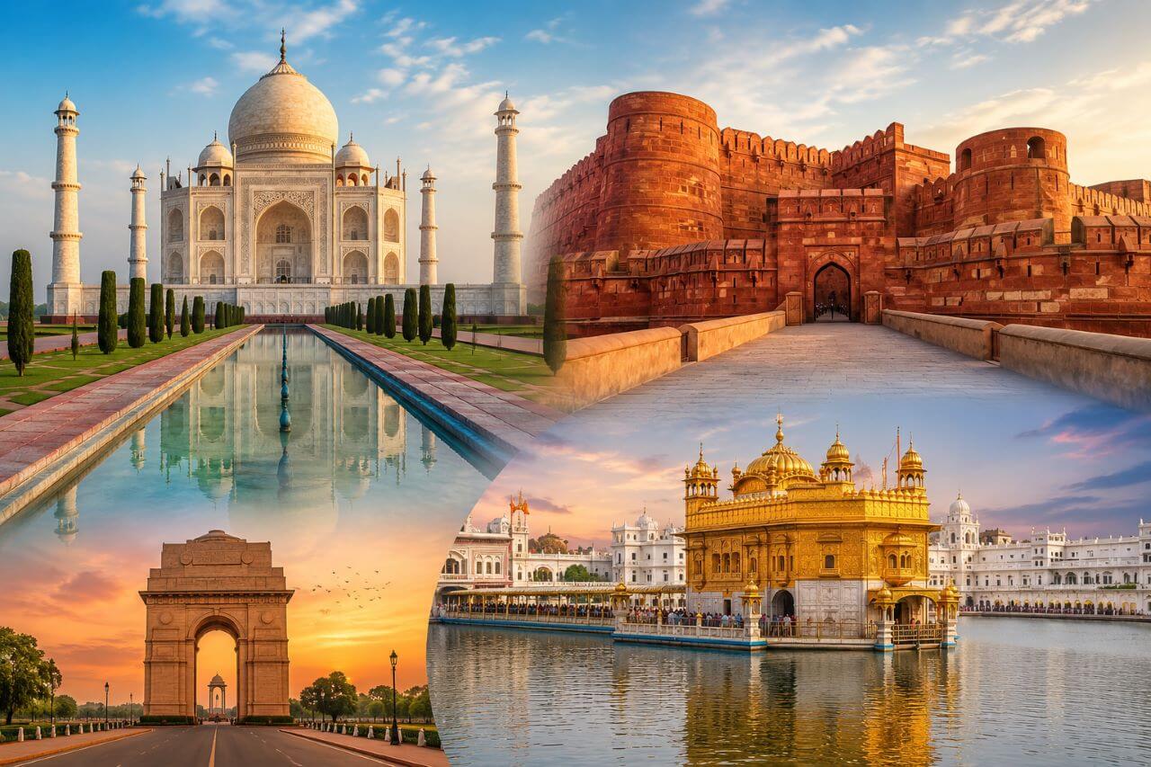 Golden Triangle with Amritsar: Best North India Journey