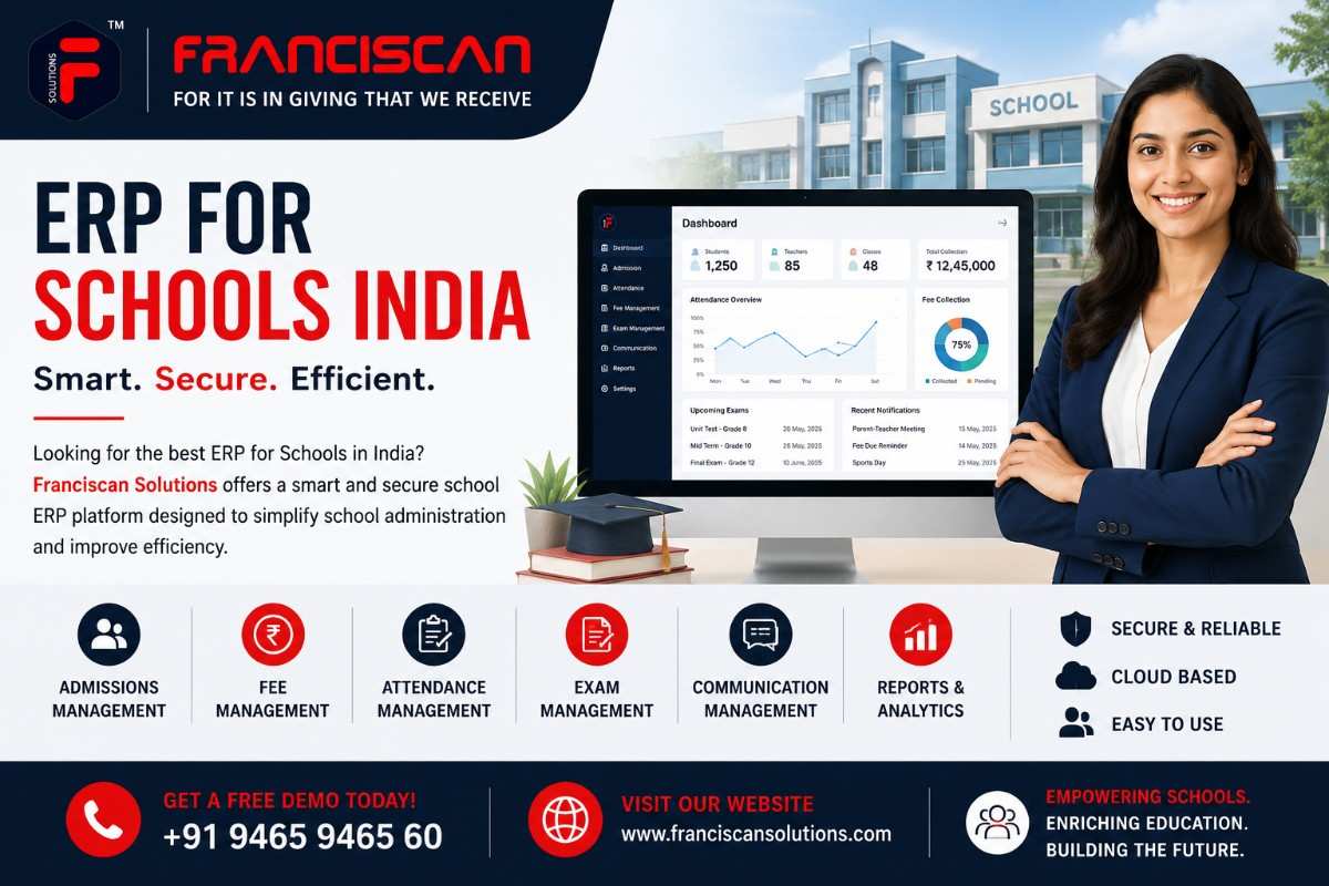 Franciscan Solutions – ERP for Schools India | Smart School Management Software