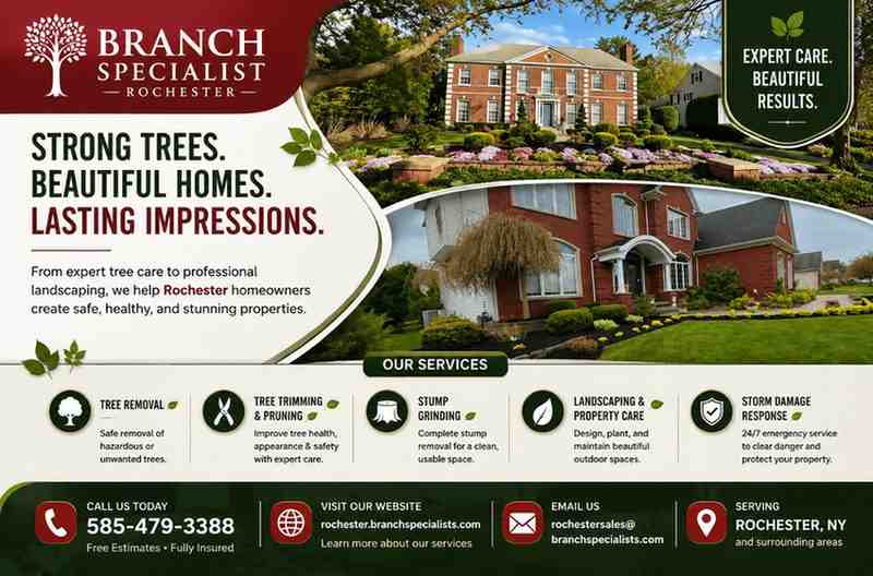 Top Reasons Homeowners Need Professional Tree Services in Rochester, NY