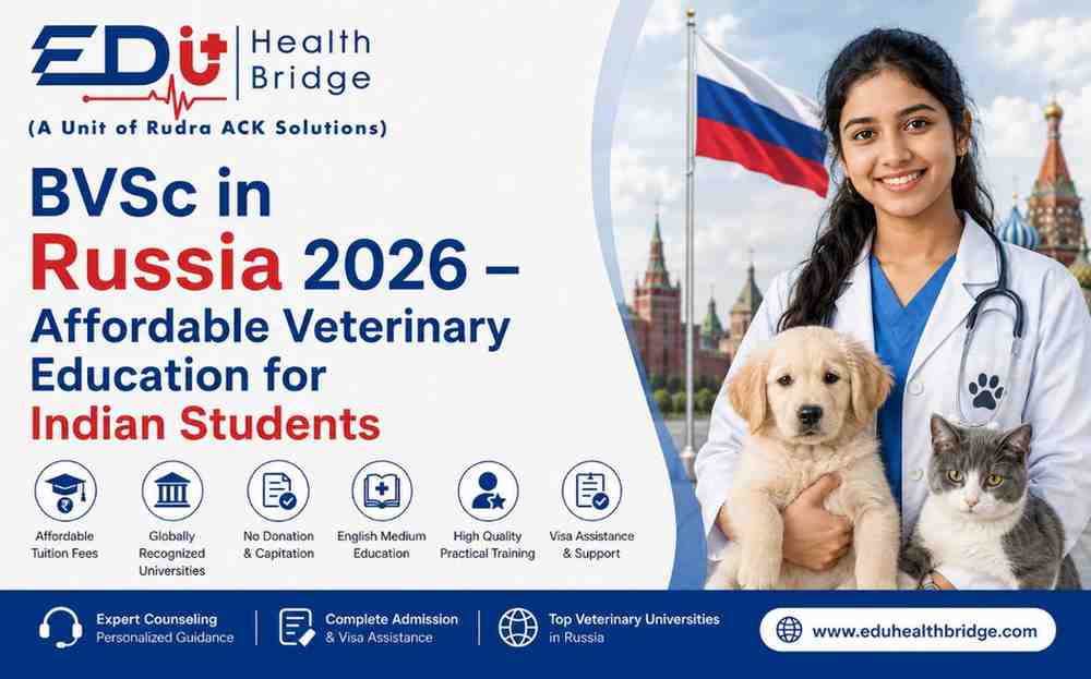 BVSc in Russia 2026 – Affordable Veterinary Education for Indian Students