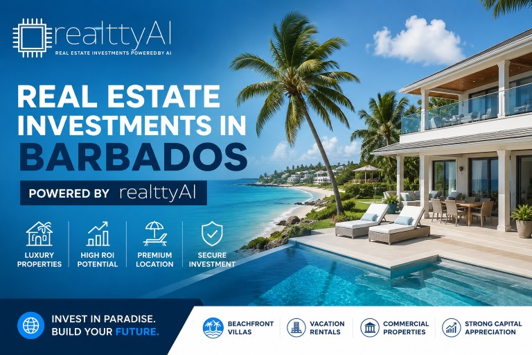 Real Estate Investments in Barbados Powered by realttyAI