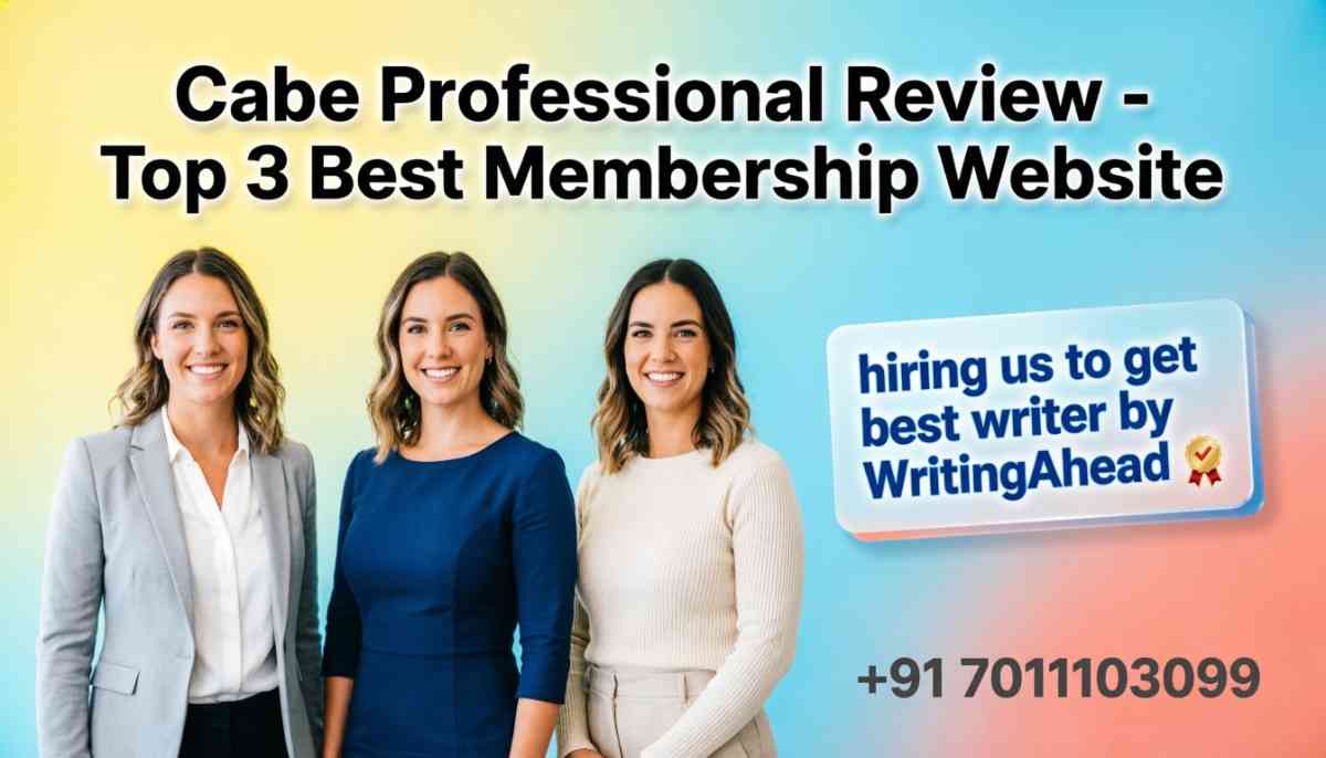 Cabe Professional Review - 3 Best Membership Website 