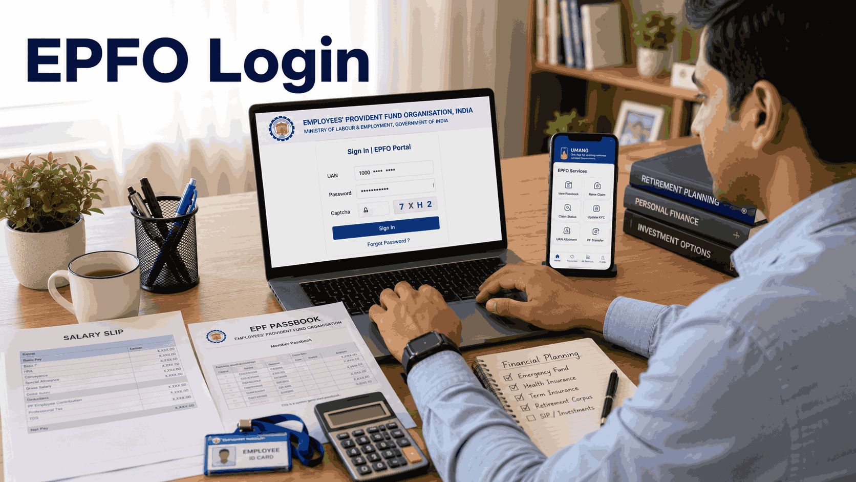EPFO Portal Login: Complete Guide to UAN Login, PF Balance & Member Services