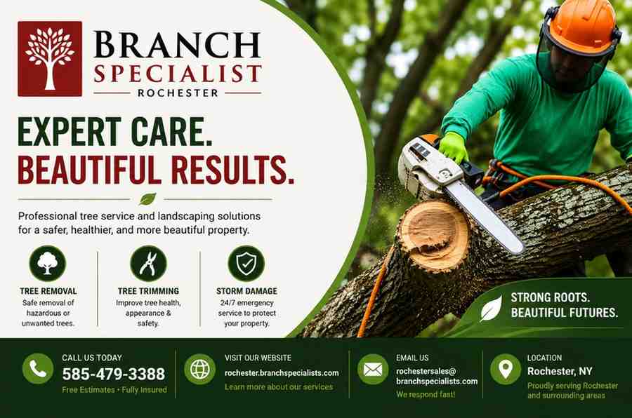 The Role of Professional Arborists in Maintaining Healthy Trees Across Rochester, NY