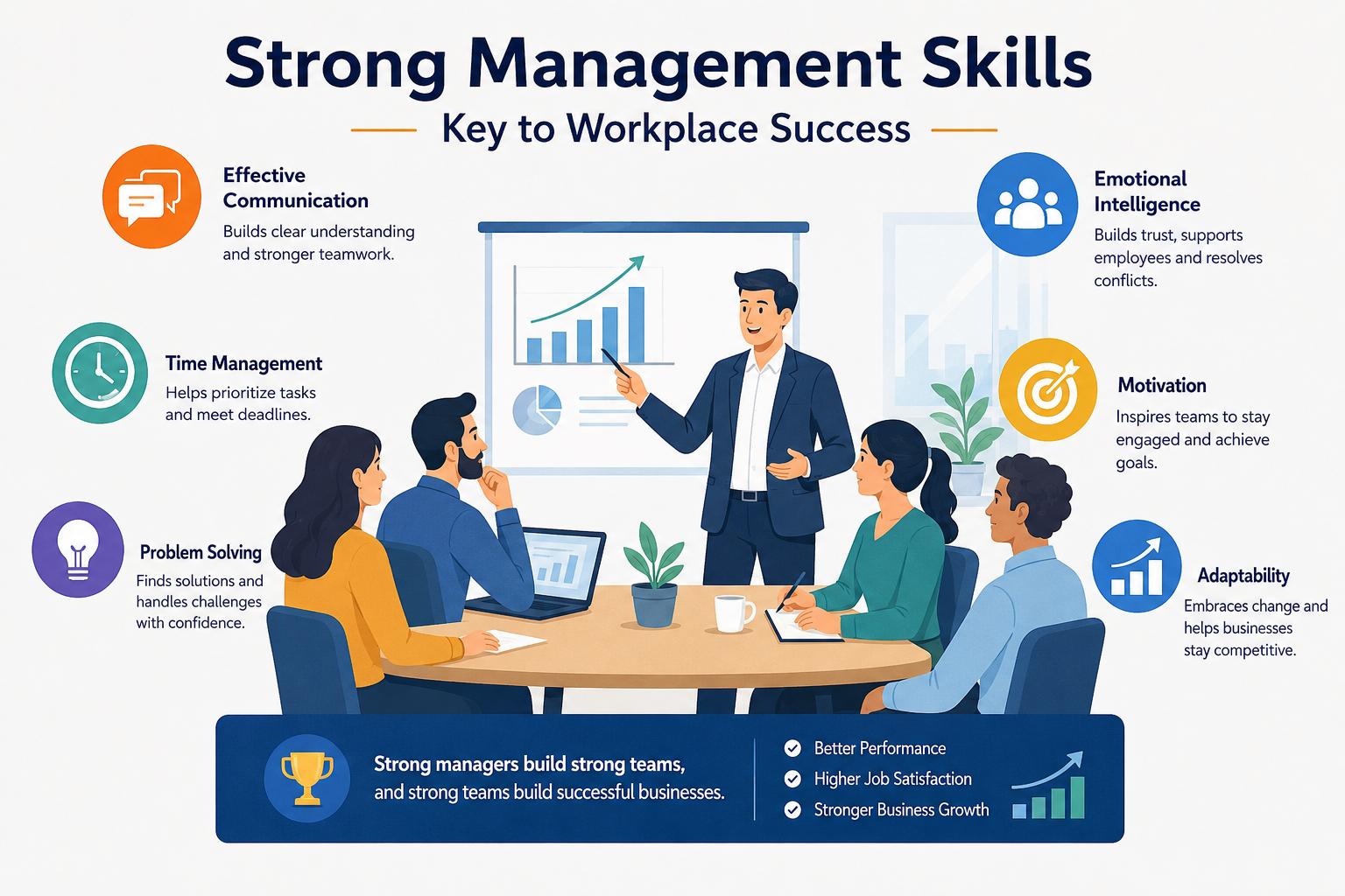 Why Strong Management Skills Are Essential for Workplace Success