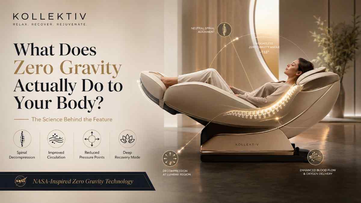 Zero Gravity Massage Chairs: Separating the Science From the Marketing in 2026