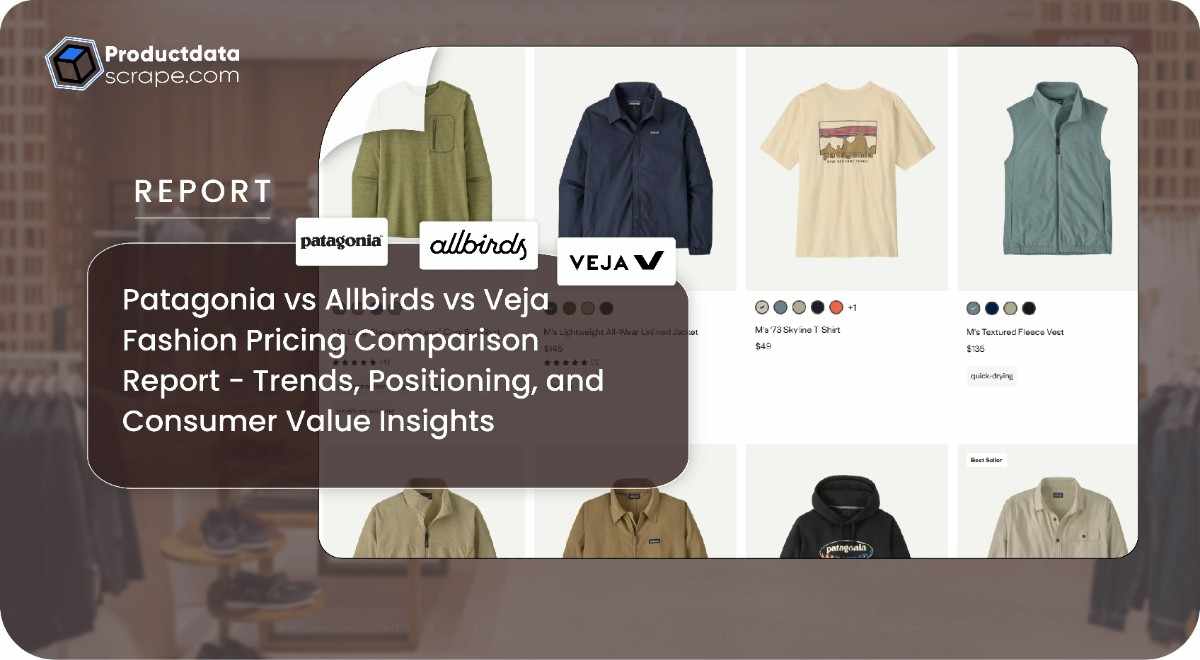 Patagonia vs Allbirds vs Veja Fashion Pricing Comparison