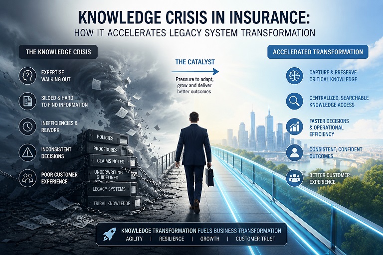 Knowledge Crisis in Insurance: How it Accelerates Legacy System Transformation
