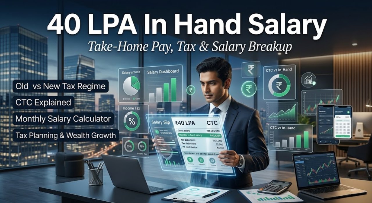40 LPA In Hand Salary in India 2026, Monthly Take Home & Deductions
