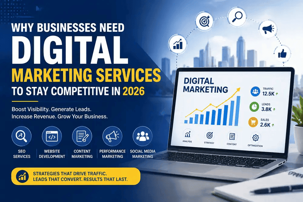 Why Businesses Need Digital Marketing Services to Stay Competitive in 2026