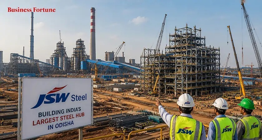 JSW Steel Begins Development of Massive $1 Trillion Integrated Steel Project in Odisha
