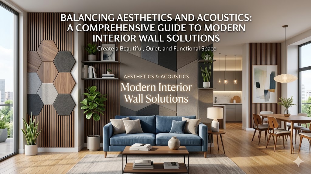Balancing Aesthetics and Acoustics: A Comprehensive Guide to Modern Interior Wall Solutions
