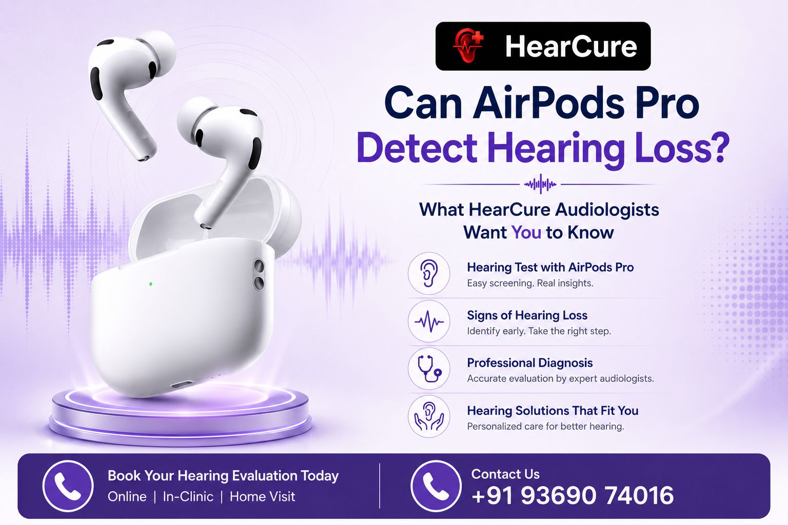 Can Apple AirPods Pro Detect Hearing Loss? What HearCure Audiologists Want You to Know