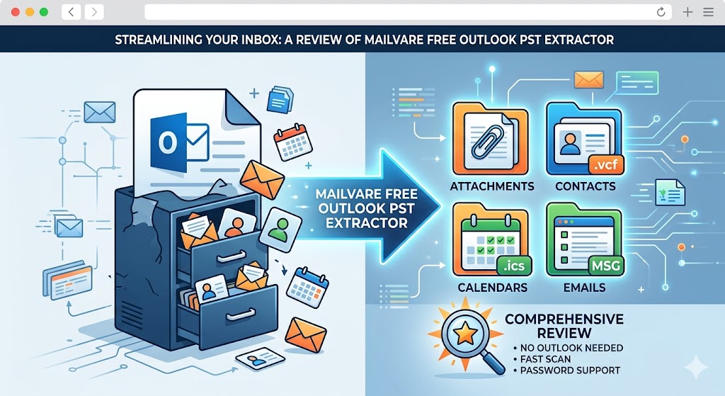 Streamlining Your Inbox: A Comprehensive Review of the Mailvare Free Outlook PST Extractor