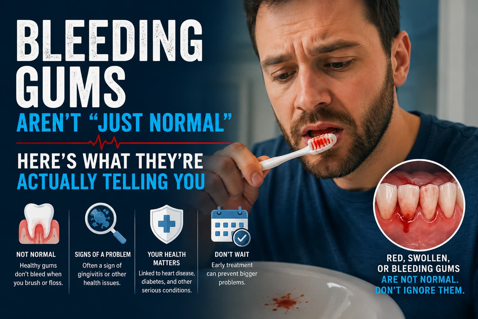 Why Are My Gums Bleeding? Common Causes and When to See a Dentist