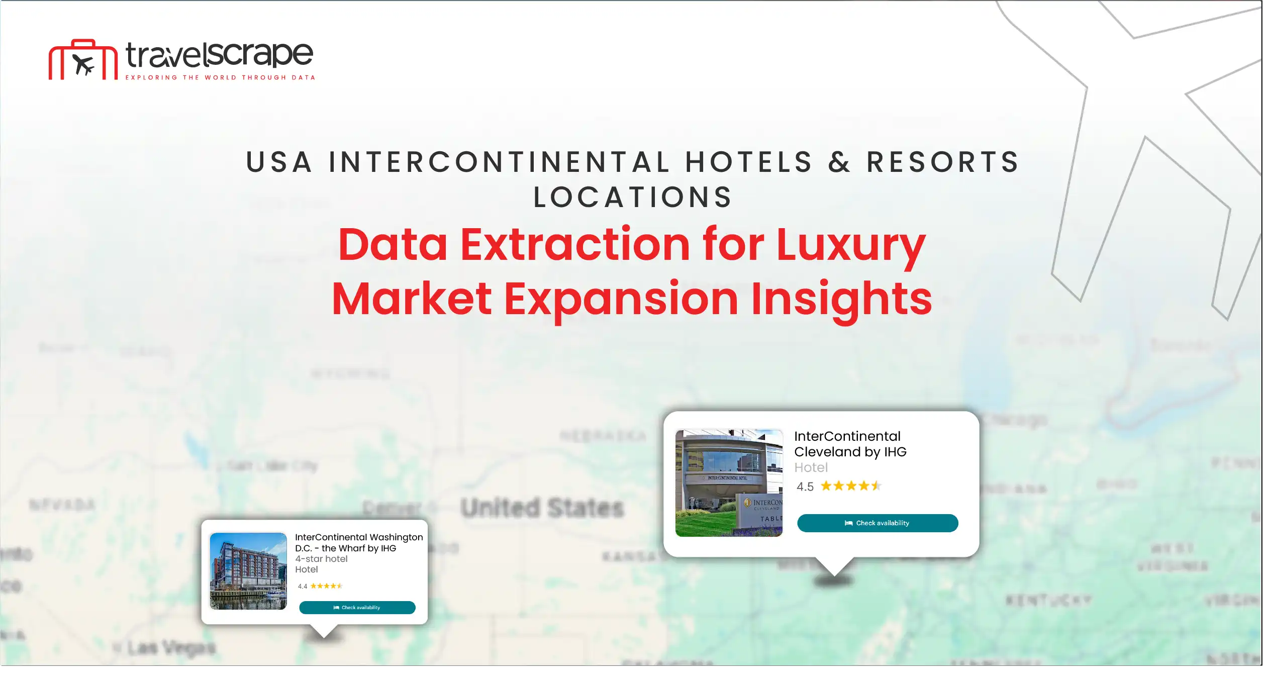 USA InterContinental Hotels & Resorts Locations Data Extraction