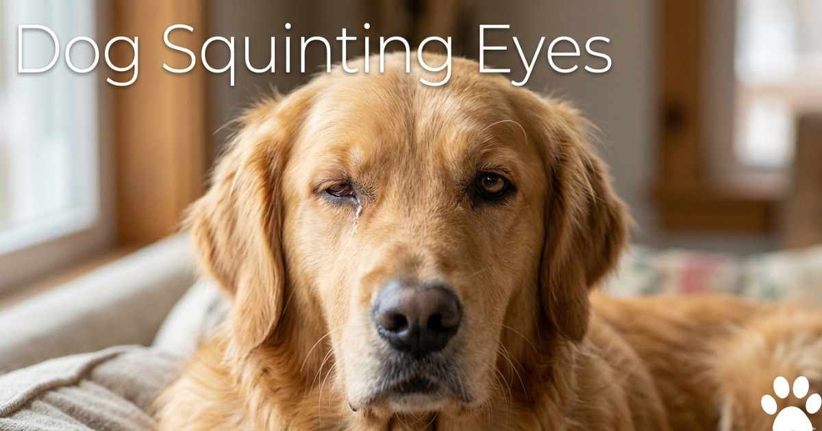 Dog Squinting Eyes: Causes, Symptoms, and When to Worry