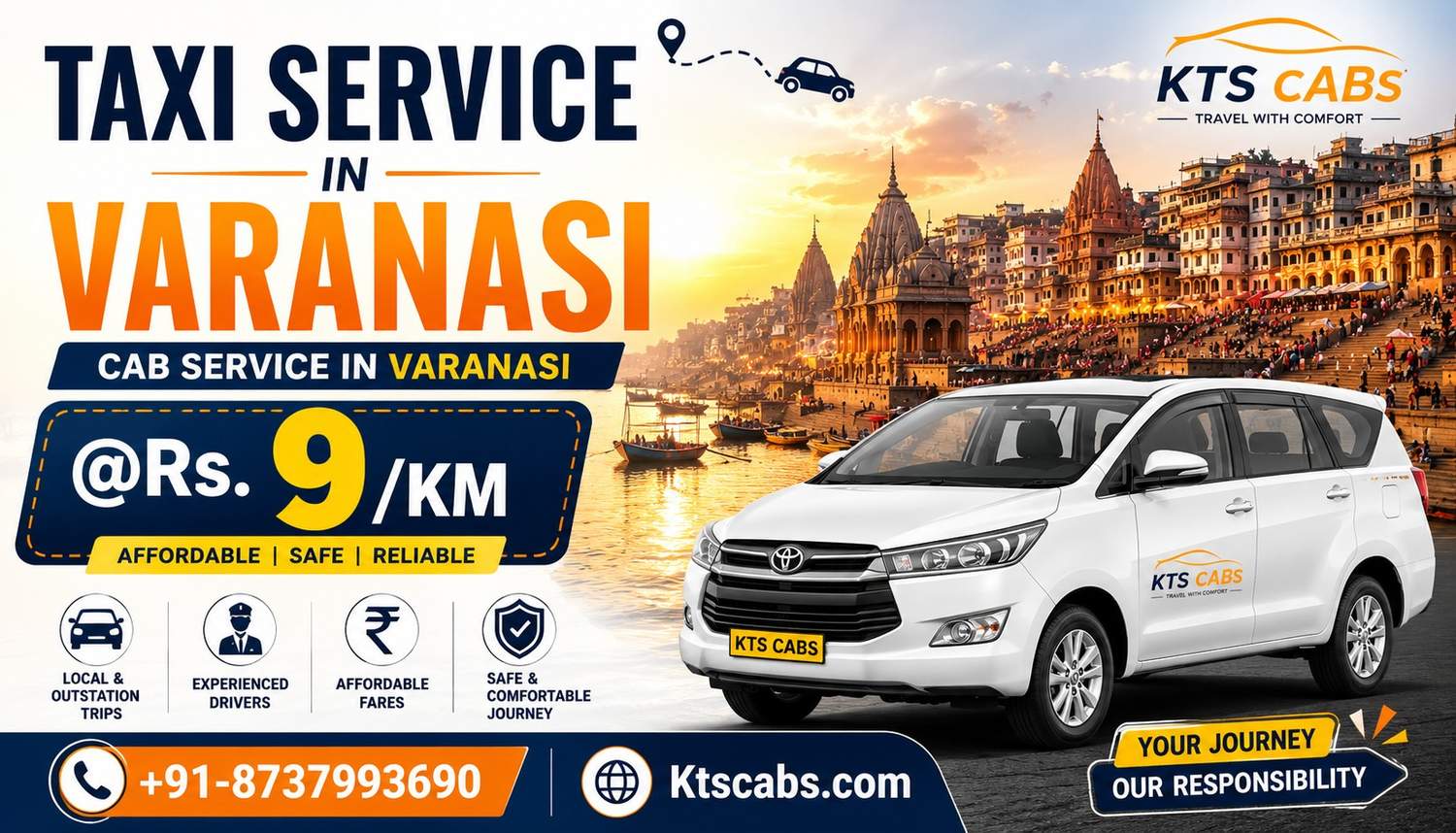 Top-Rated Taxi Service in Varanasi – Fast, Safe & Convenient Travel