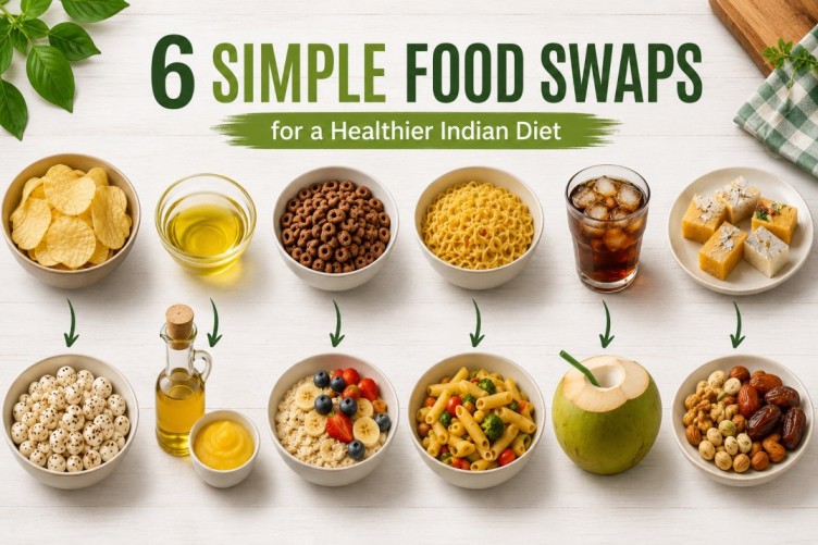 6 Simple Food Swaps for a Healthier Indian Diet