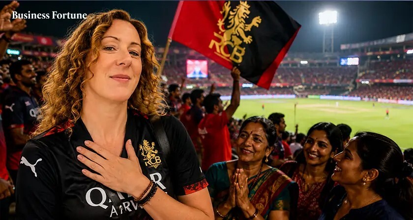 UK Woman’s Journey for an RCB Match in India Turns Into a Heartwarming Cultural Experience