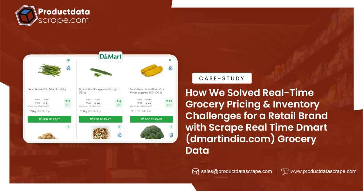 Scrape Real Time Dmart (dmartindia.com) Grocery Data