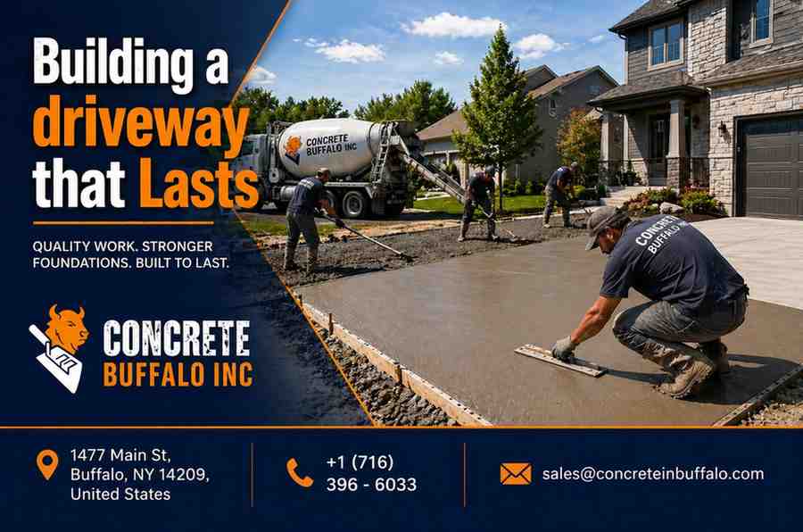 Building Strong, Lasting Outdoor Spaces Through Modern Concrete Construction in Buffalo