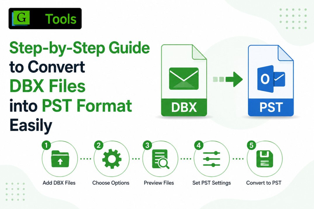  Step-by-Step Guide to Convert DBX Files into PST Format Easily